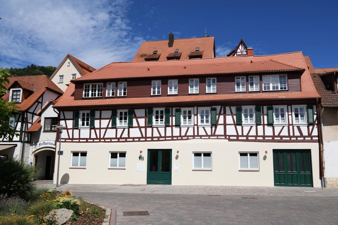 Das Schiefe Haus- Wohnung "Nibelungen" Heppenheim  Экстерьер фото
